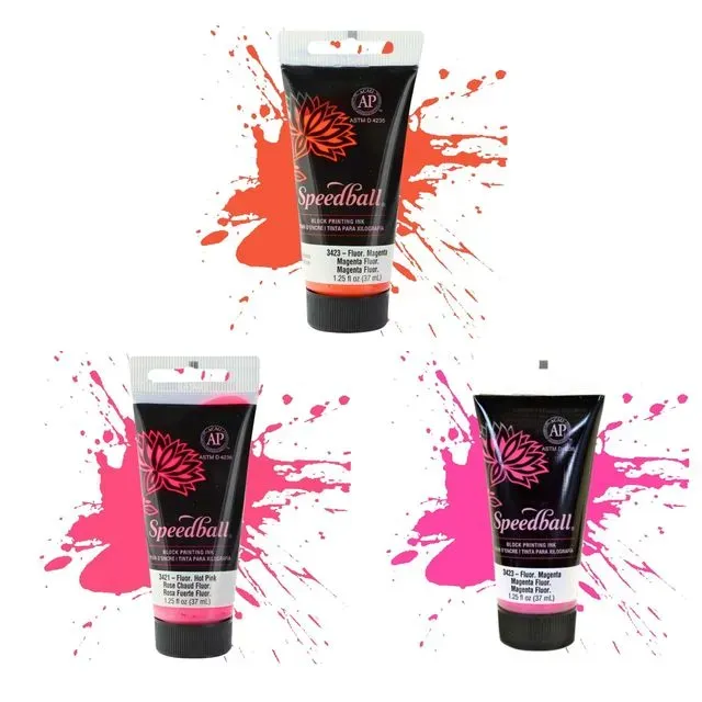 tinta-xilogravura-a-base-de-agua-flourescente-37ml-speedball-amarelo-fluor---3424